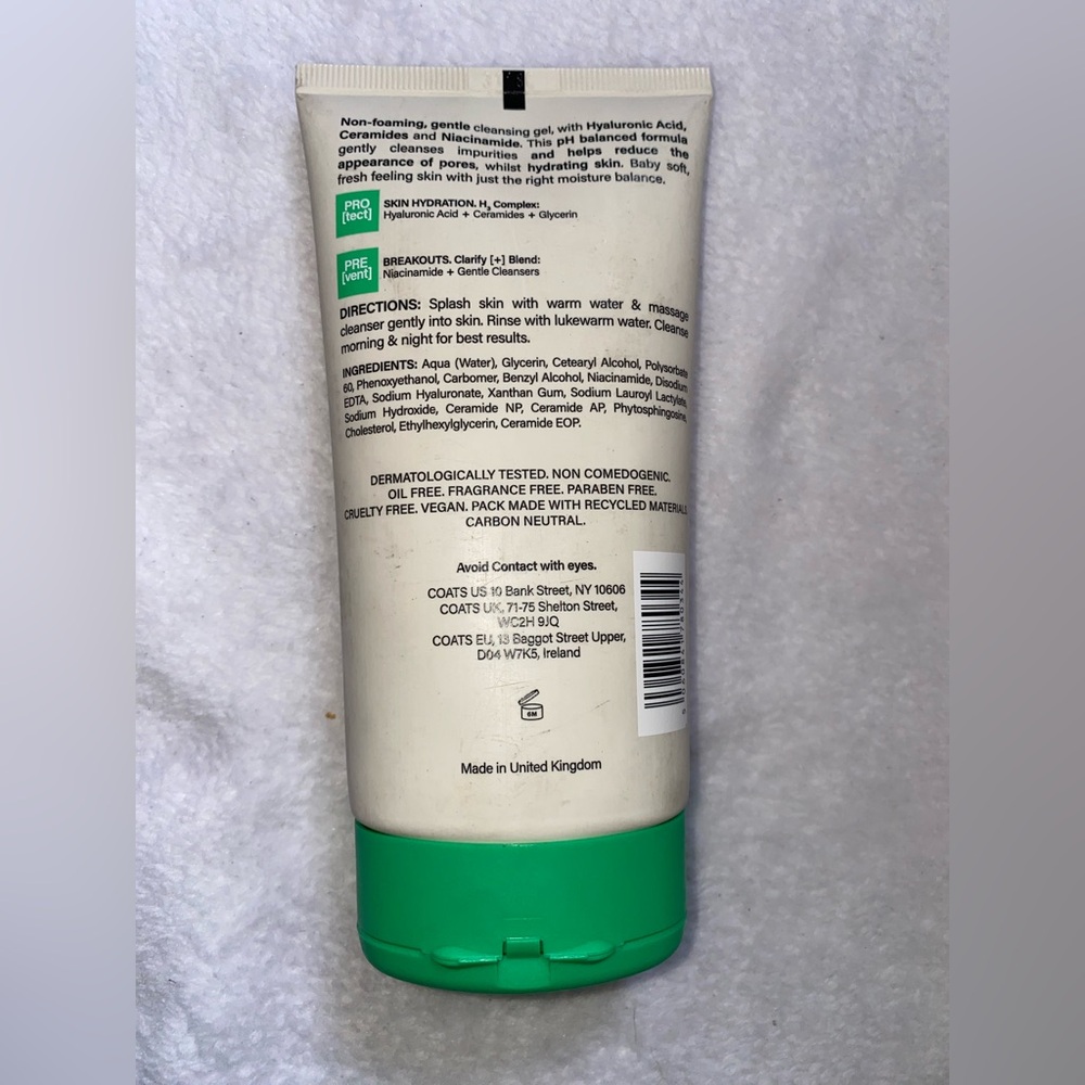 COATS Gentle Hydrating Cleanser 150ml - Niacinamide & Ceramides - NEW - Picture 3 of 4